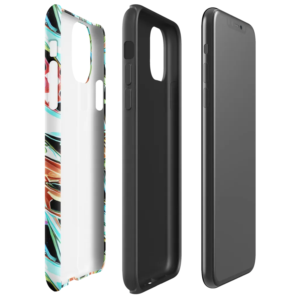 Vivid Overgrowth on Tough Case for iPhone® — Right