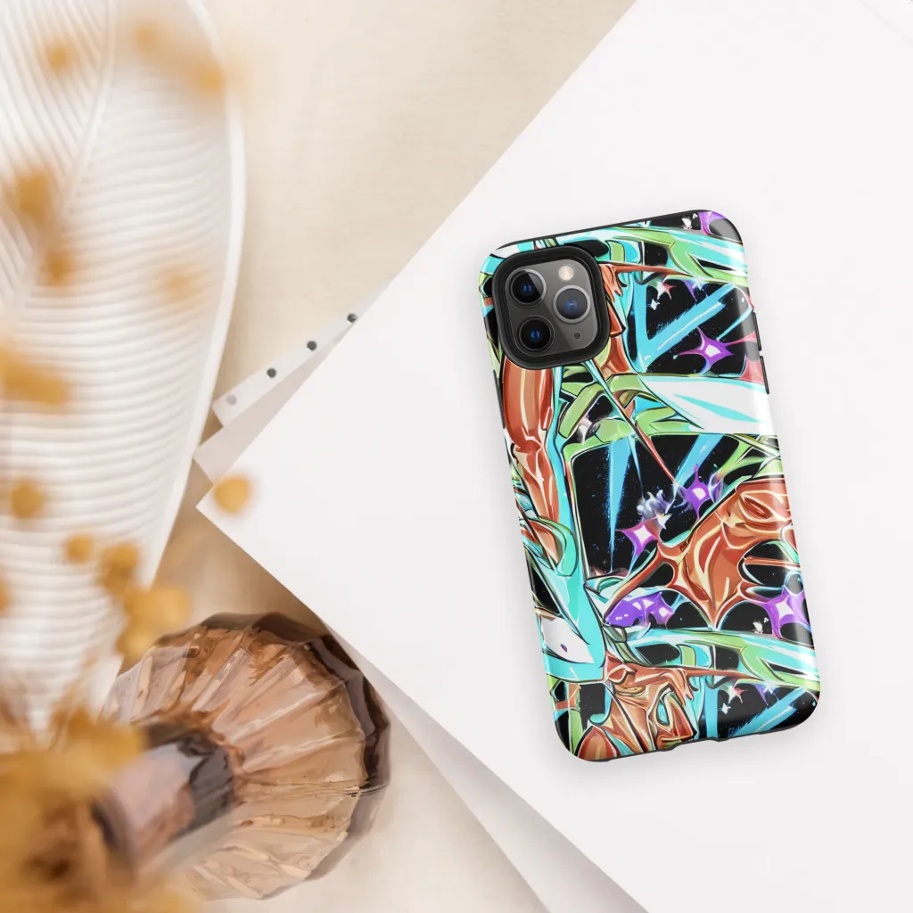 Vivid Overgrowth on Tough Case for iPhone® — Front