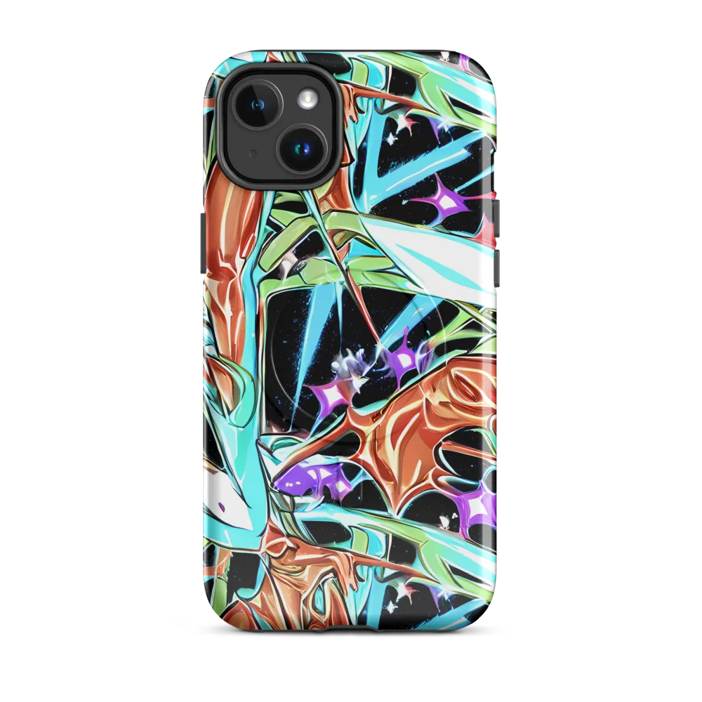 Vivid Overgrowth on MagSafe Tough Case for iPhone® — Front