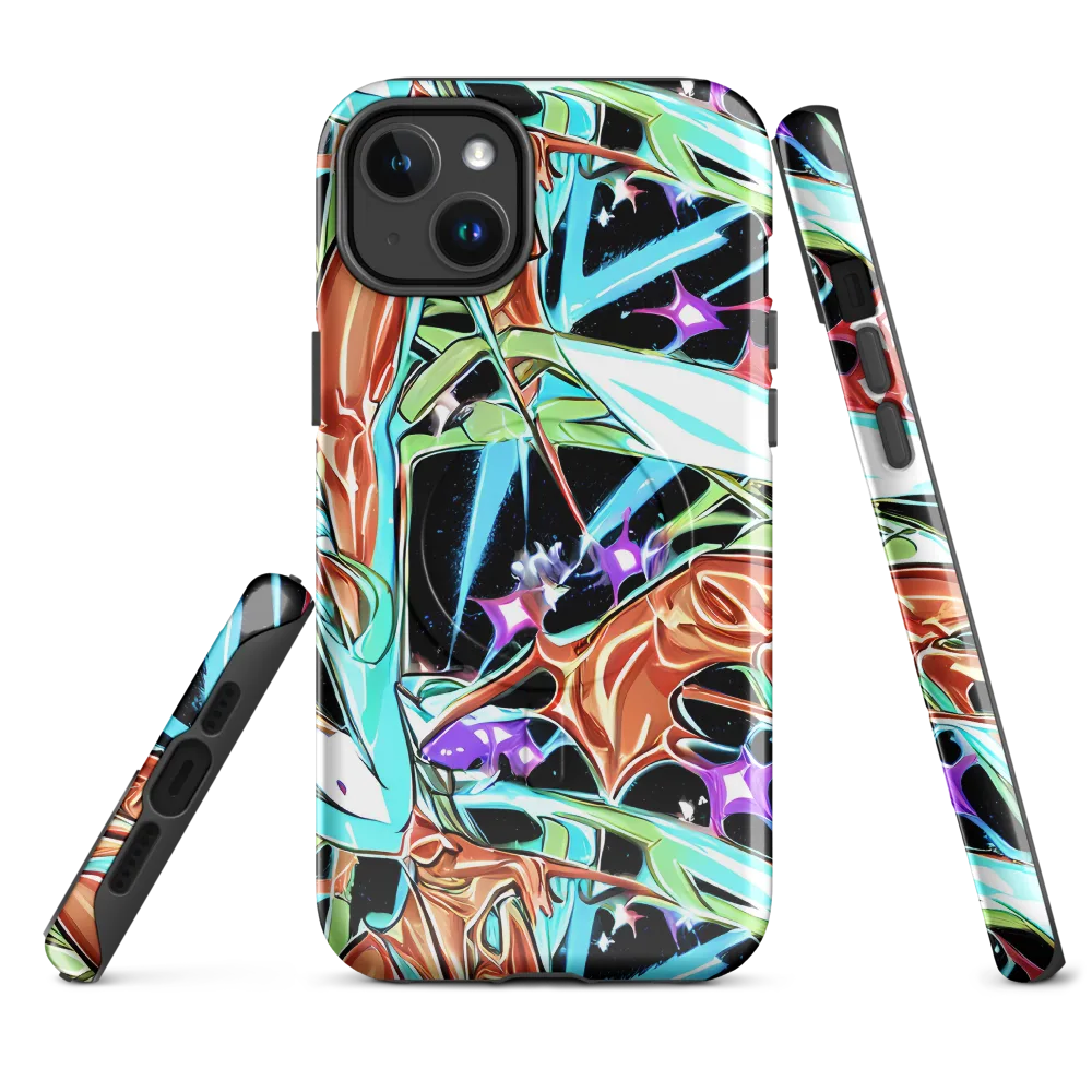 Vivid Overgrowth on MagSafe Tough Case for iPhone® — Front