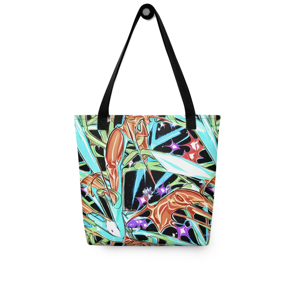 Vivid Overgrowth on Tote Bag — Front