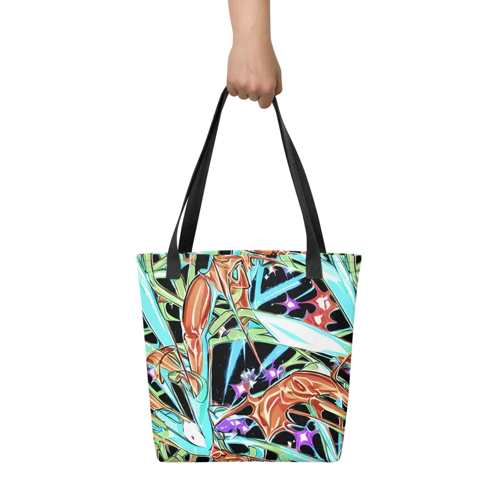 Vivid Overgrowth on Tote Bag — Front