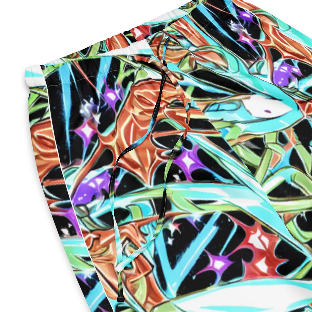 Vivid Overgrowth on Women's Pajama Pants — Product details