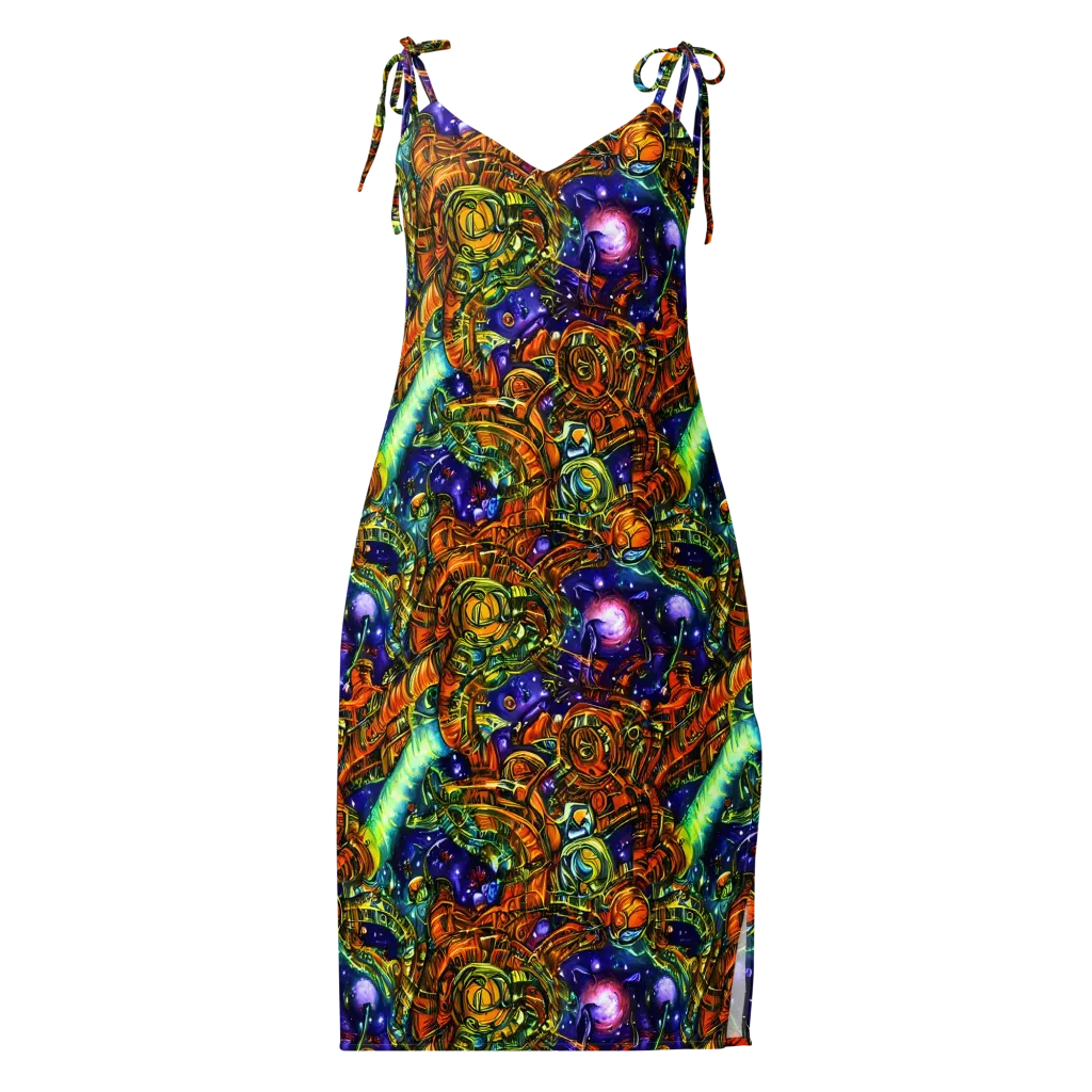 Ultraviolet Machine on Slip Dress — Front