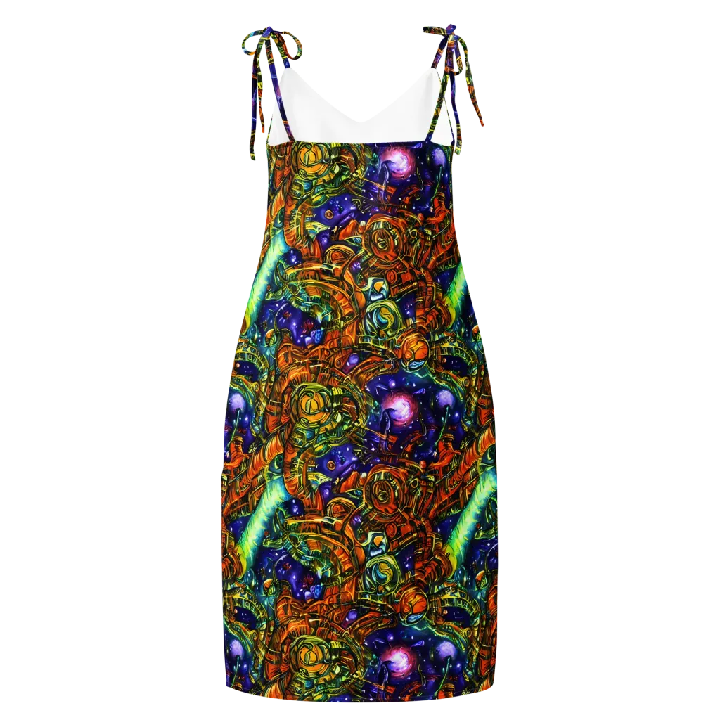 Ultraviolet Machine on Slip Dress — Back