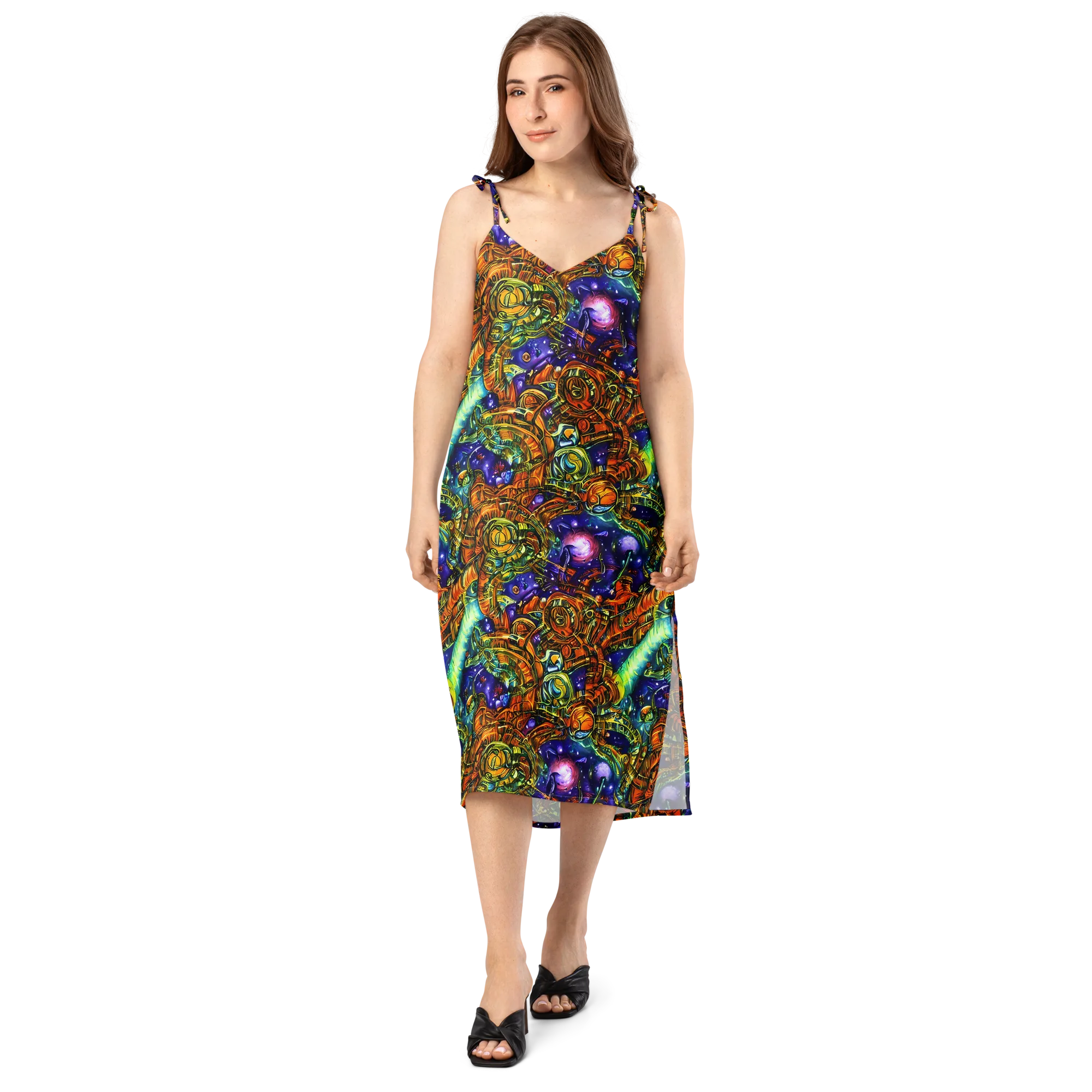 Ultraviolet Machine on Slip Dress — Front