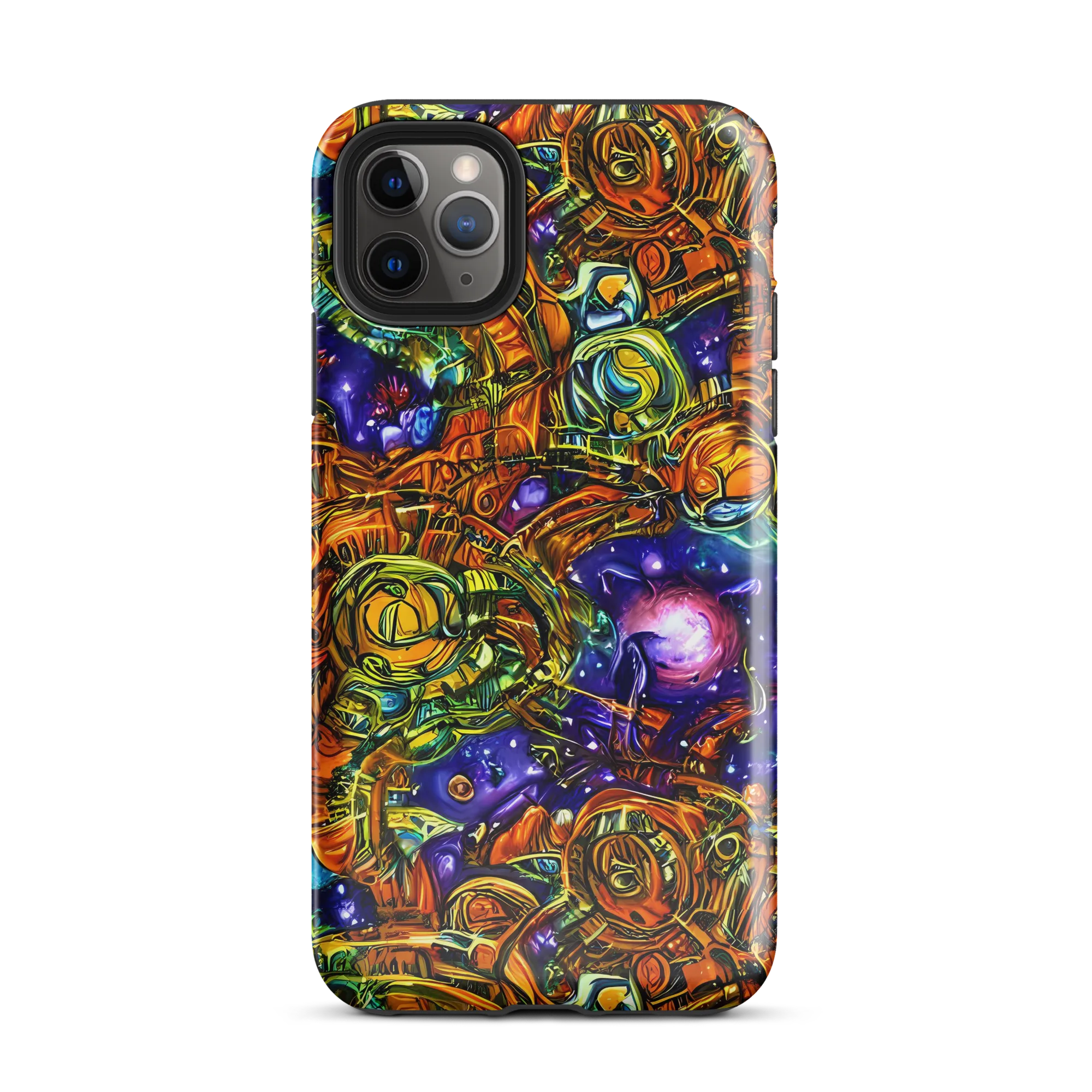Ultraviolet Machine on Tough Case for iPhone® — Front