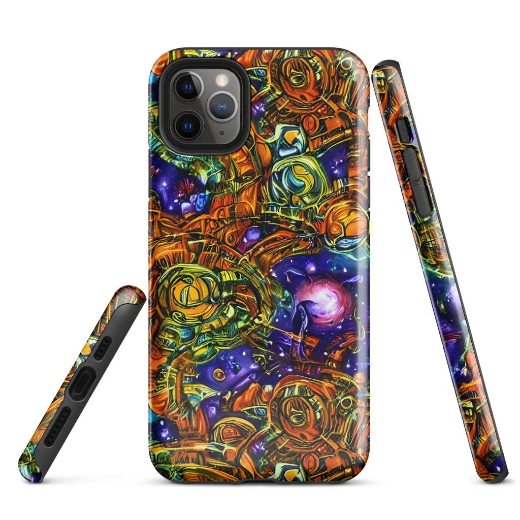 Ultraviolet Machine on Tough Case for iPhone® — Front