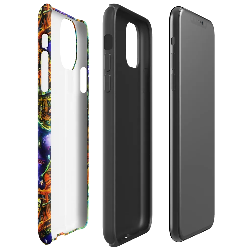 Ultraviolet Machine on Tough Case for iPhone® — Right