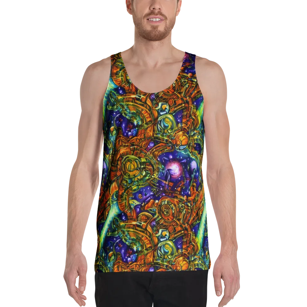 Ultraviolet Machine on Men's Tank Top — Front