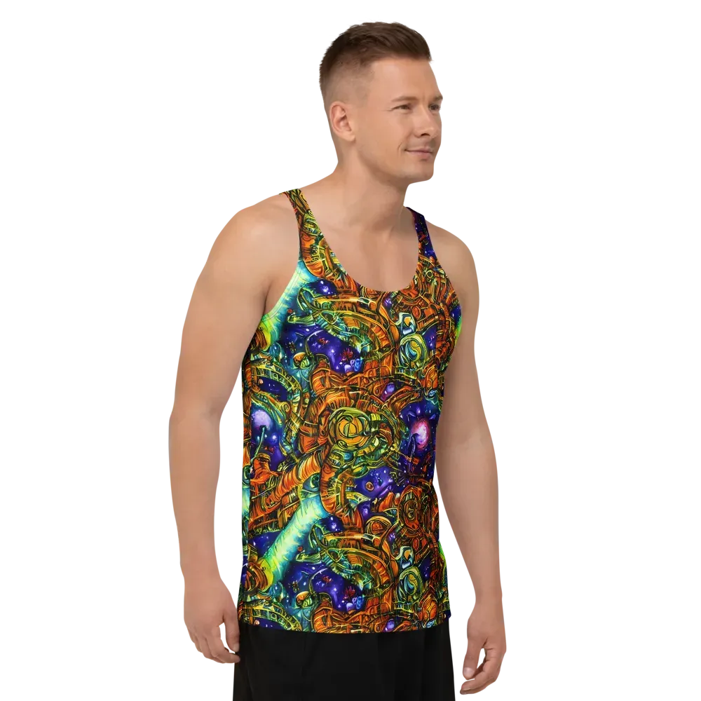 Ultraviolet Machine on Men's Tank Top — Right Front