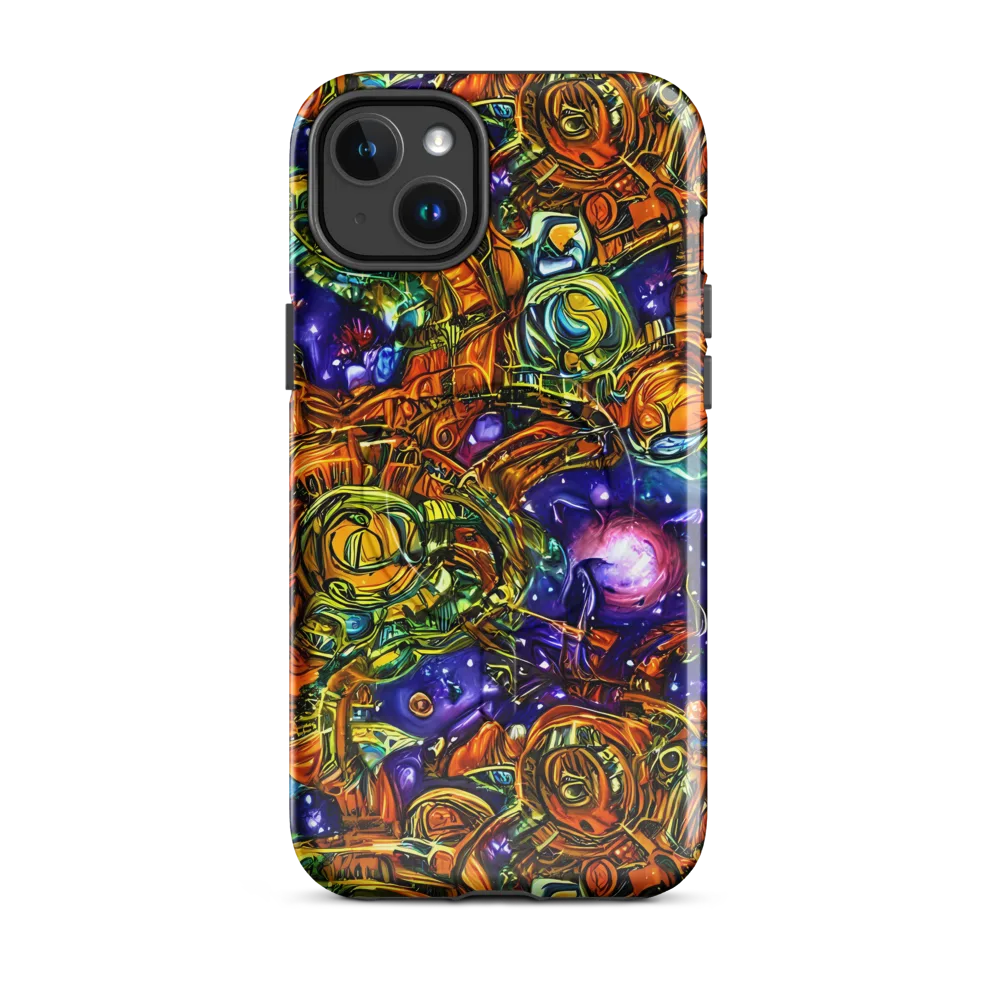 Ultraviolet Machine on MagSafe Tough Case for iPhone® — Front