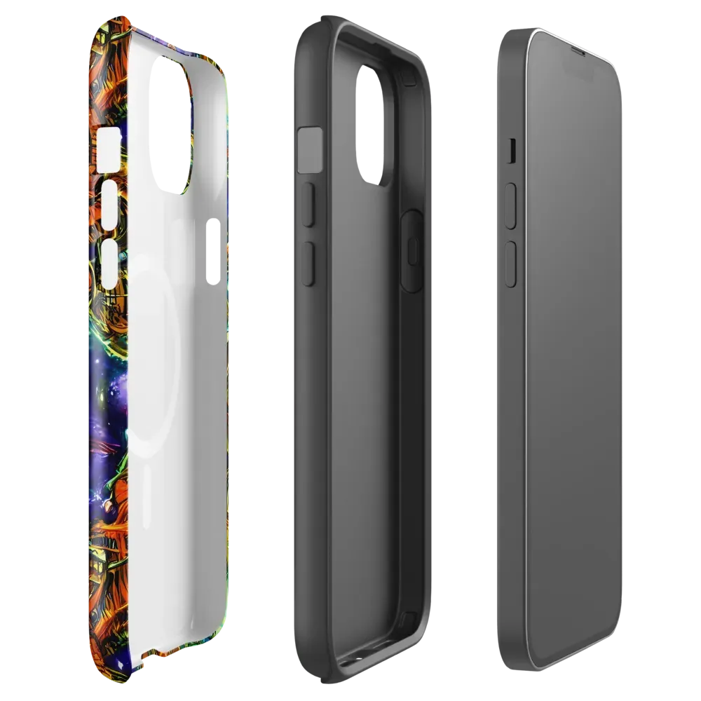 Ultraviolet Machine on MagSafe Tough Case for iPhone® — Front
