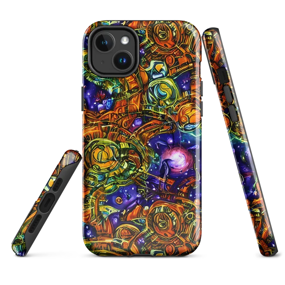 Ultraviolet Machine on MagSafe Tough Case for iPhone® — Front