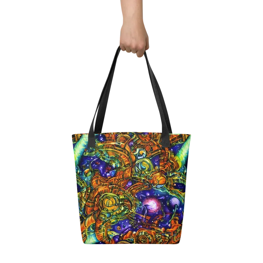 Ultraviolet Machine on Tote Bag — Front