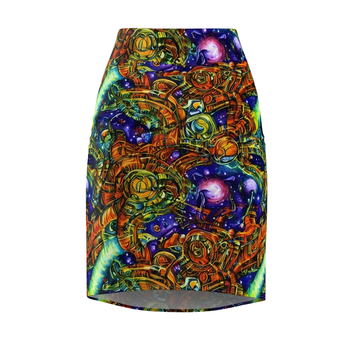 Ultraviolet Machine on Pencil Skirt — Front