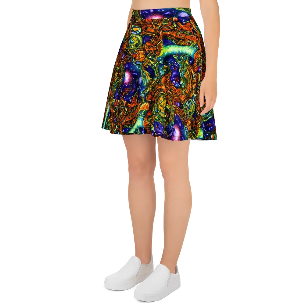 Ultraviolet Machine on Skater Skirt — Left
