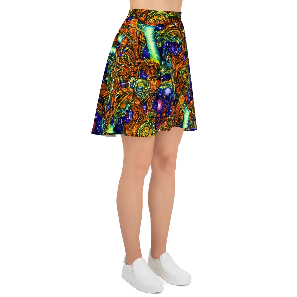 Ultraviolet Machine on Skater Skirt — Right