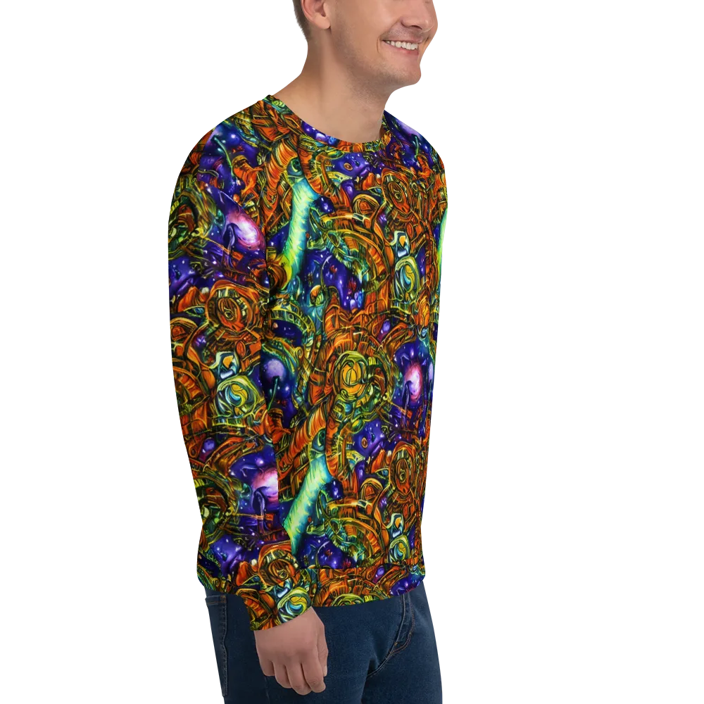 Ultraviolet Machine on Sweatshirt — Right Front