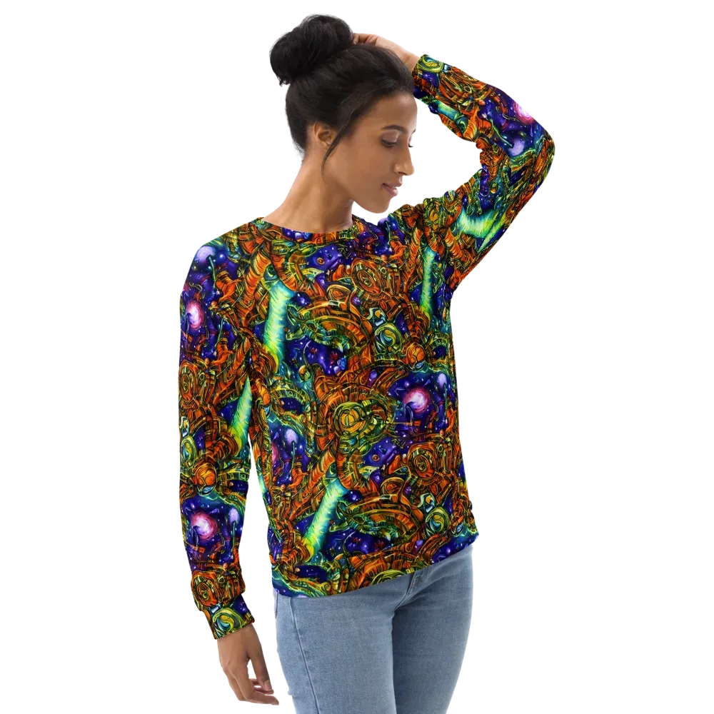 Ultraviolet Machine on Sweatshirt — Right Front
