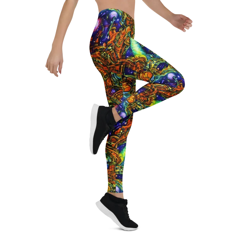 Ultraviolet Machine on Leggings — Right