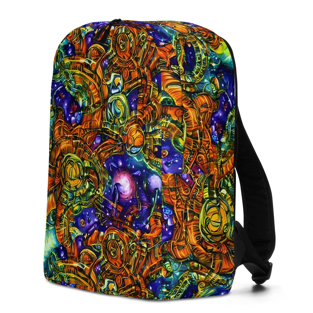 Ultraviolet Machine on Minimalist Backpack — Left