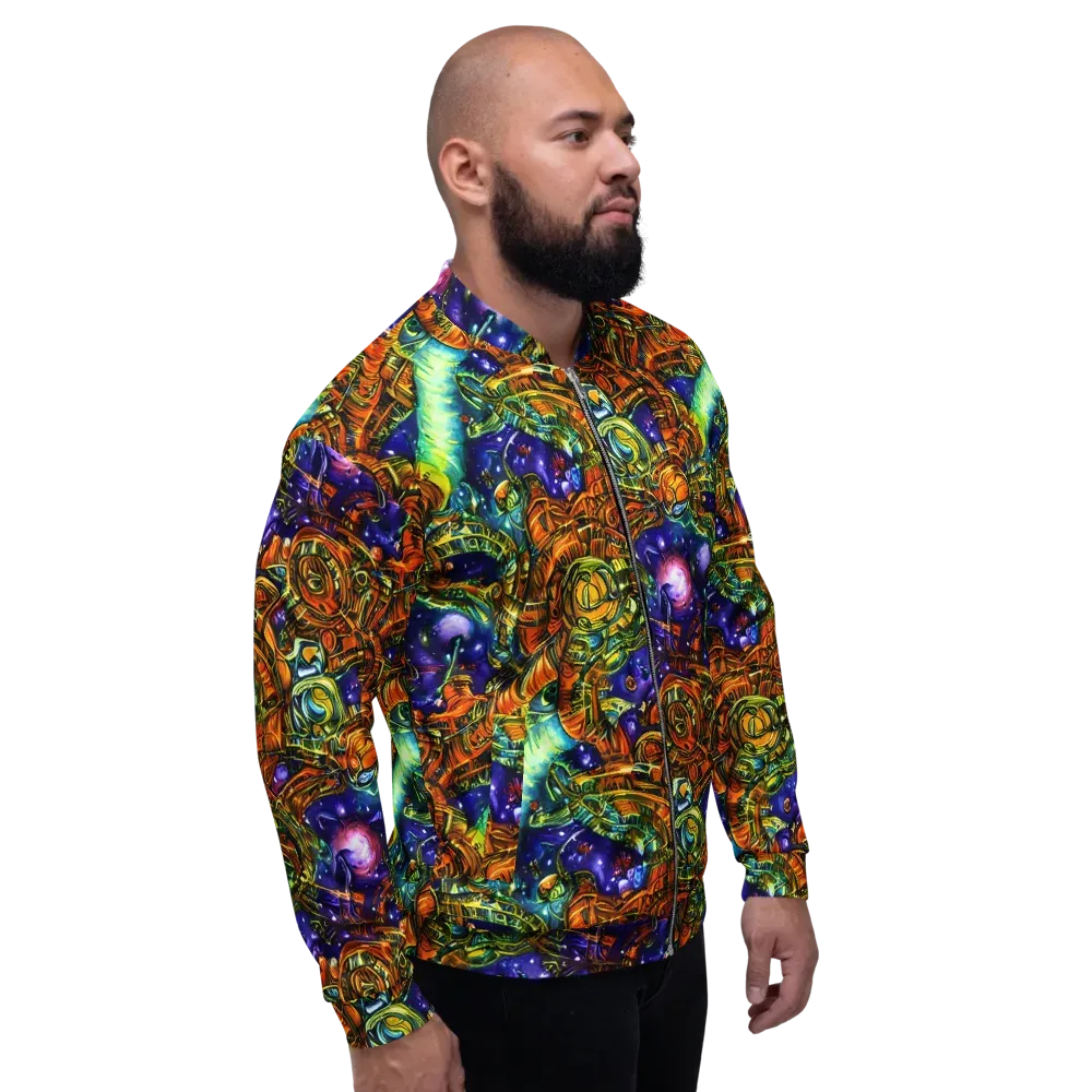Ultraviolet Machine on Bomber Jacket — Right