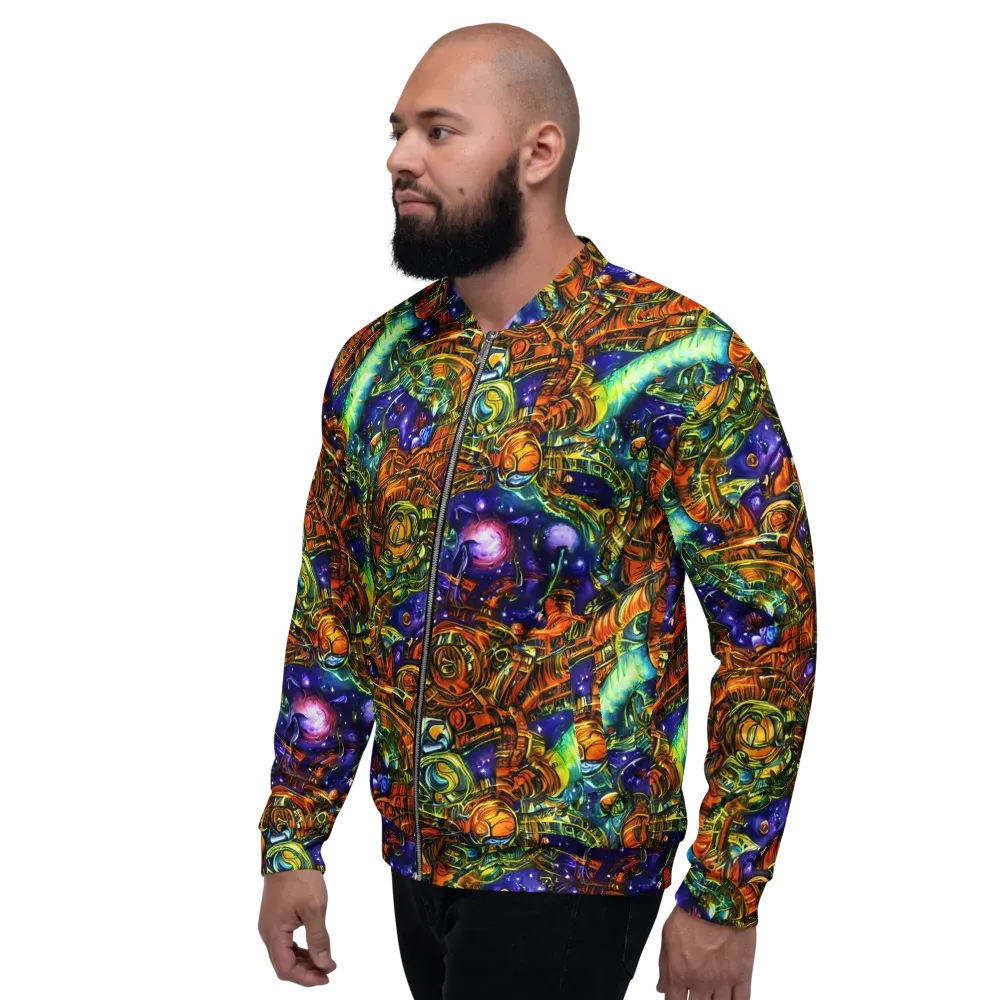 Ultraviolet Machine on Bomber Jacket — Left