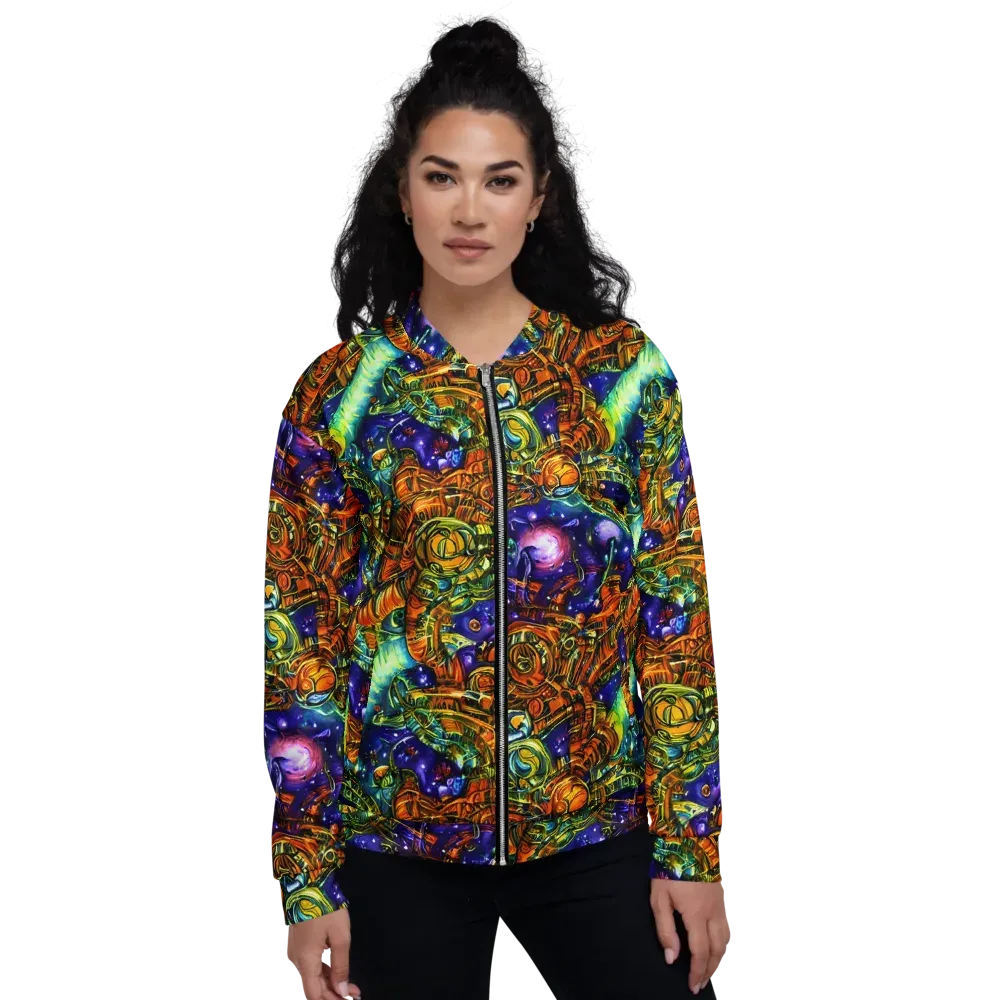 Ultraviolet Machine on Bomber Jacket — Front