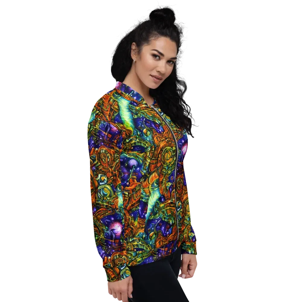 Ultraviolet Machine on Bomber Jacket — Right