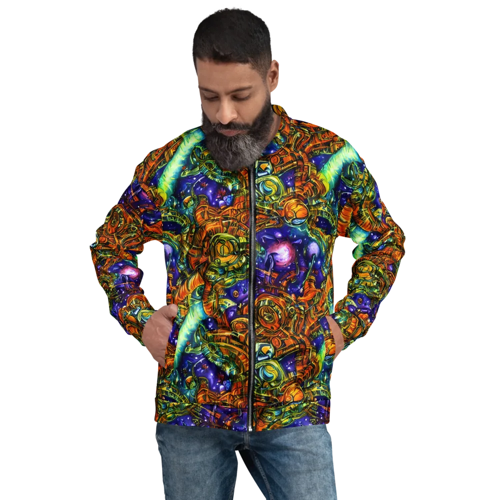 Ultraviolet Machine on Bomber Jacket — Front