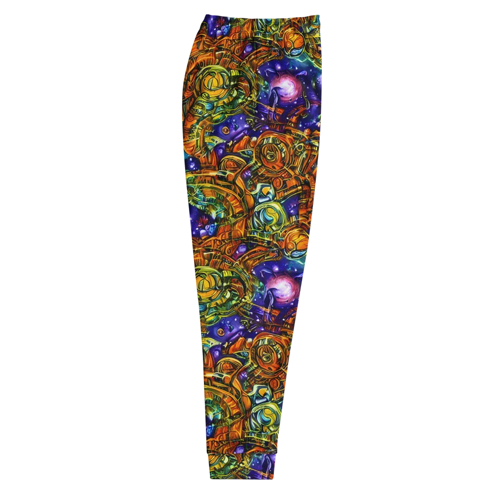 Ultraviolet Machine on Men's Joggers — Right