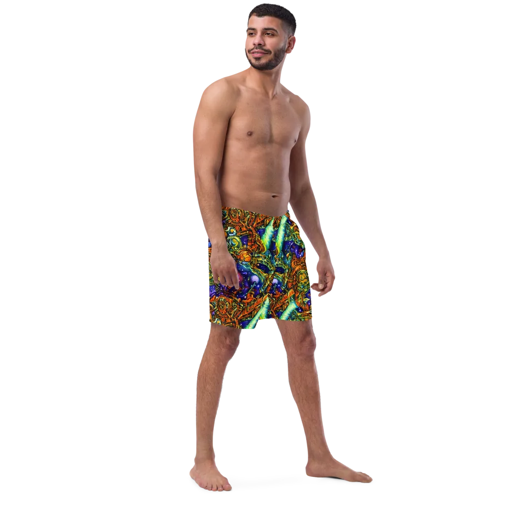 Ultraviolet Machine on Swim Trunks — Right Front