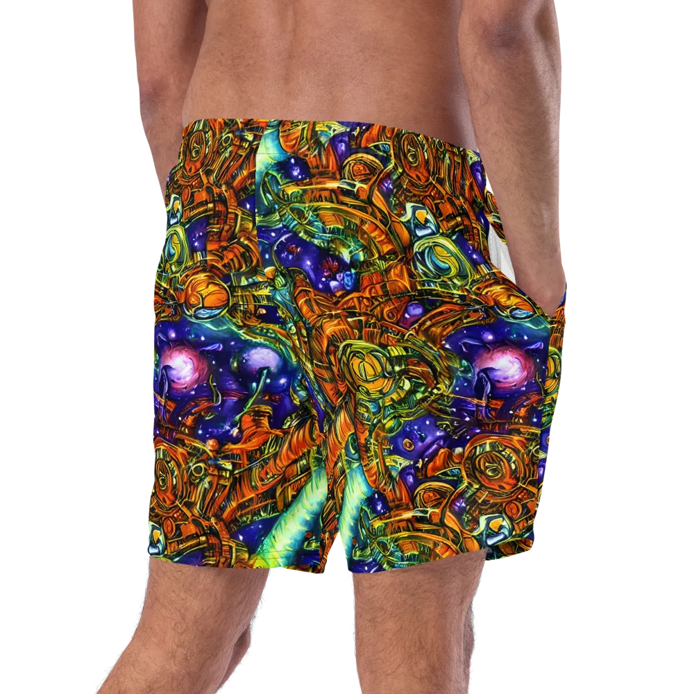 Ultraviolet Machine on Swim Trunks — Right Back