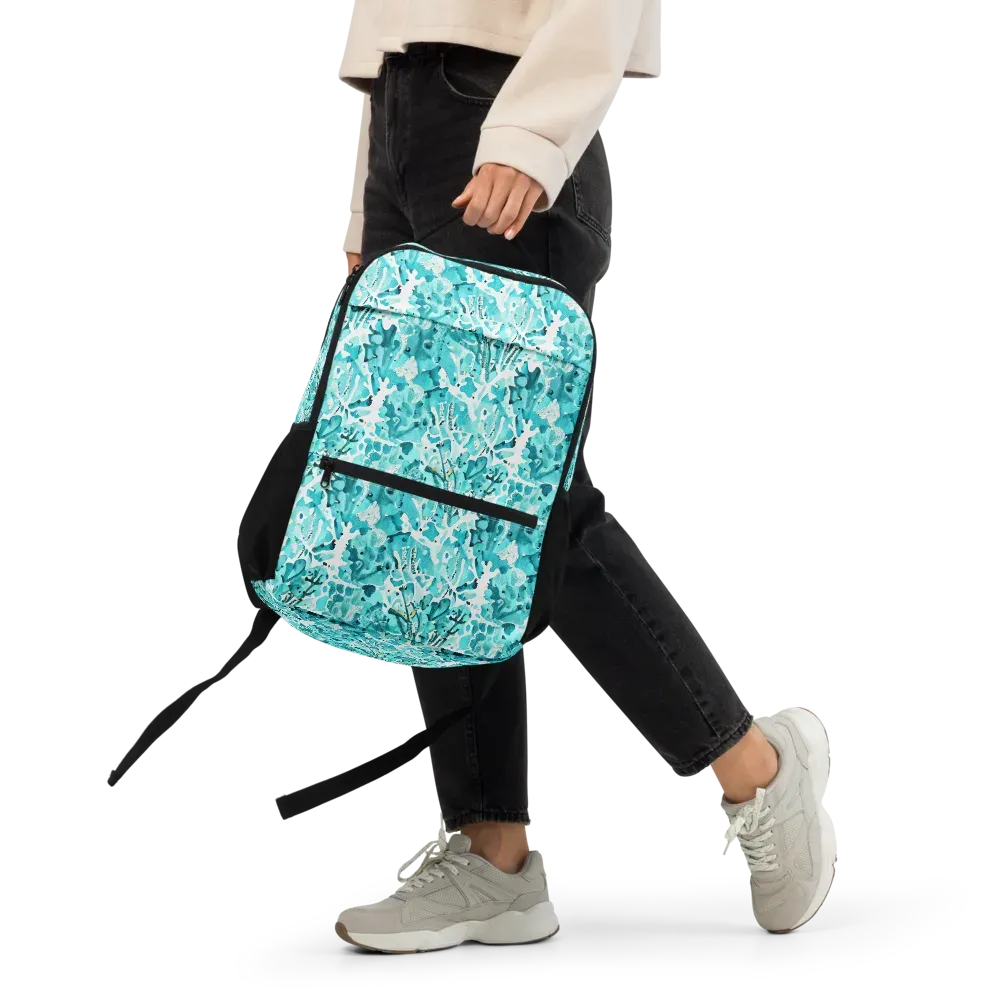 Tidal Bloom on Utility Backpack — Front