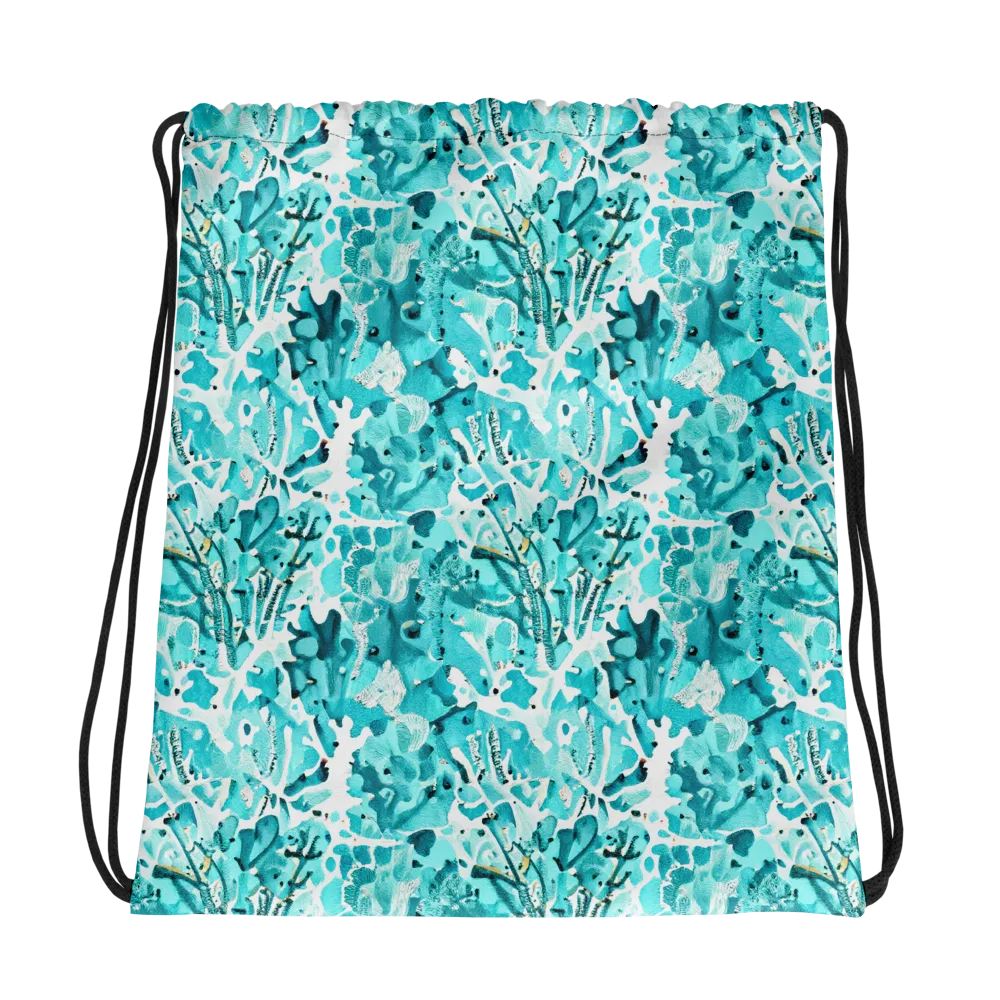 Tidal Bloom on Drawstring Bag — Photo