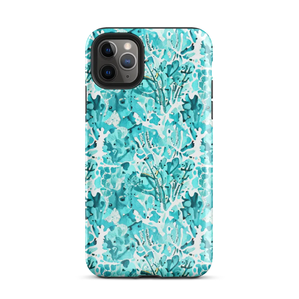 Tidal Bloom on Tough Case for iPhone® — Front