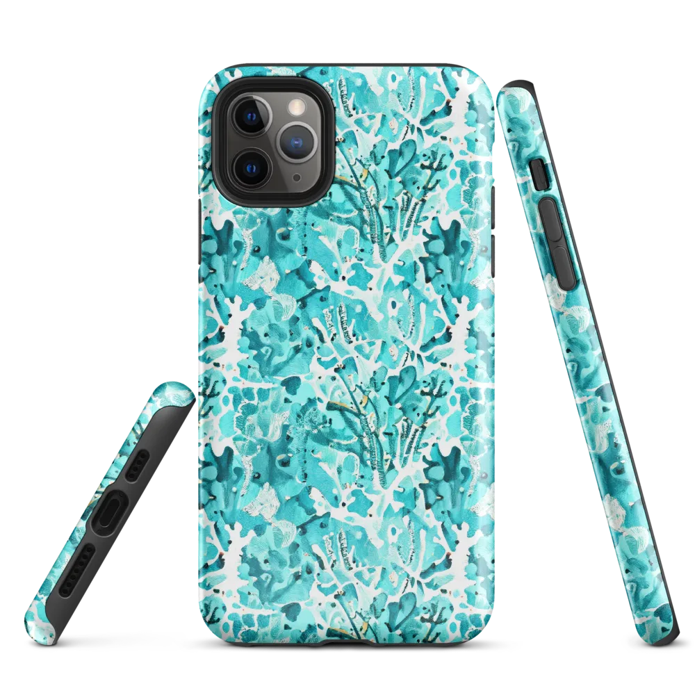 Tidal Bloom on Tough Case for iPhone® — Front