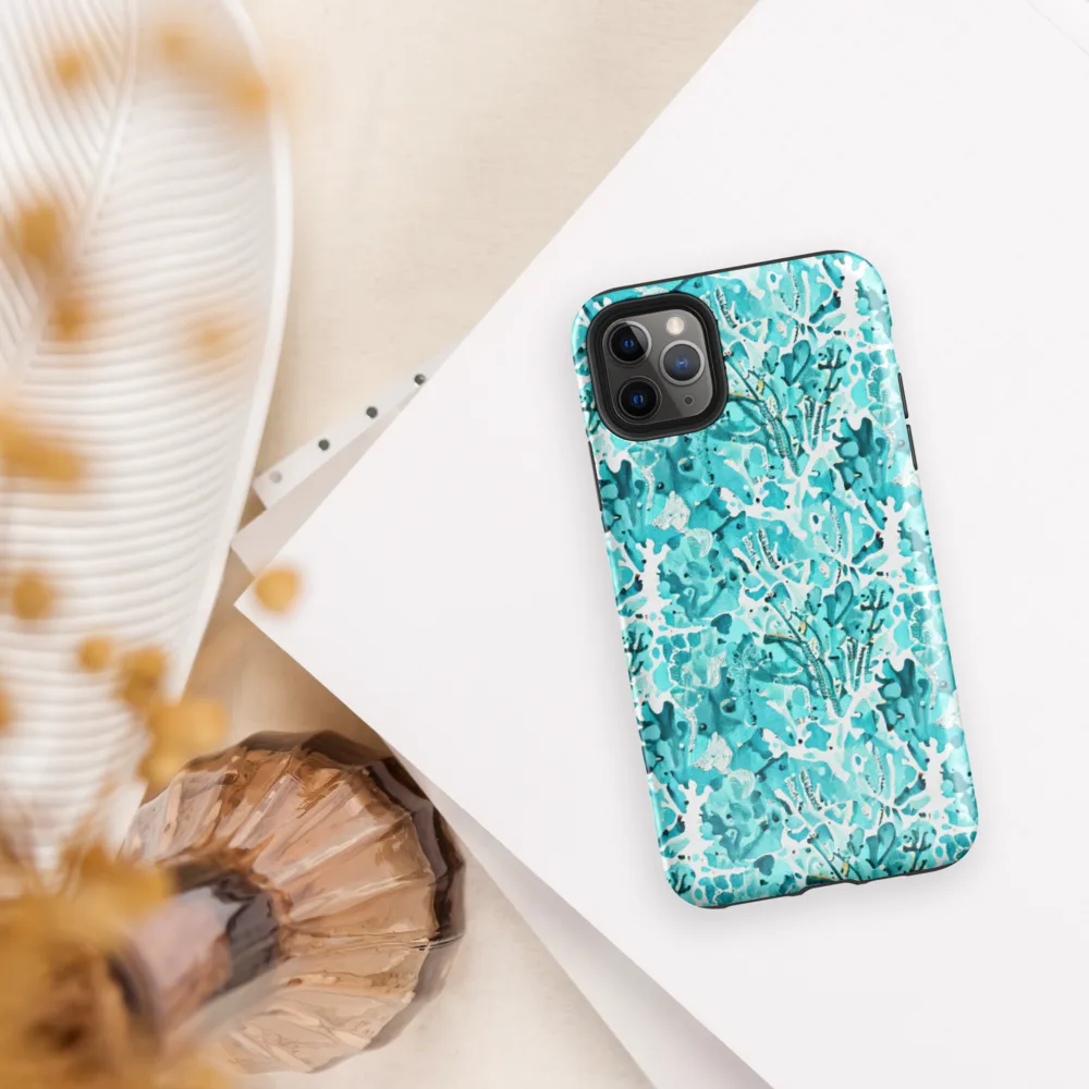 Tidal Bloom on Tough Case for iPhone® — Front