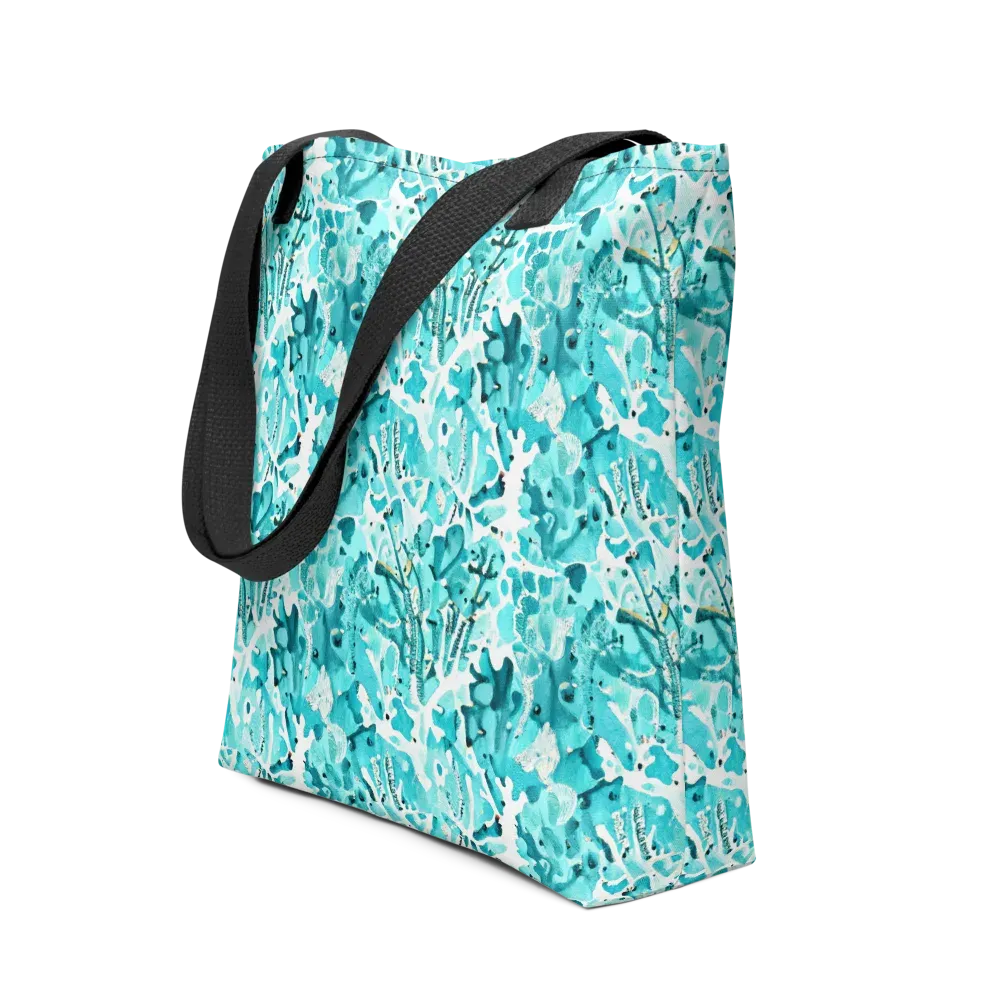 Tidal Bloom on Tote Bag — Front