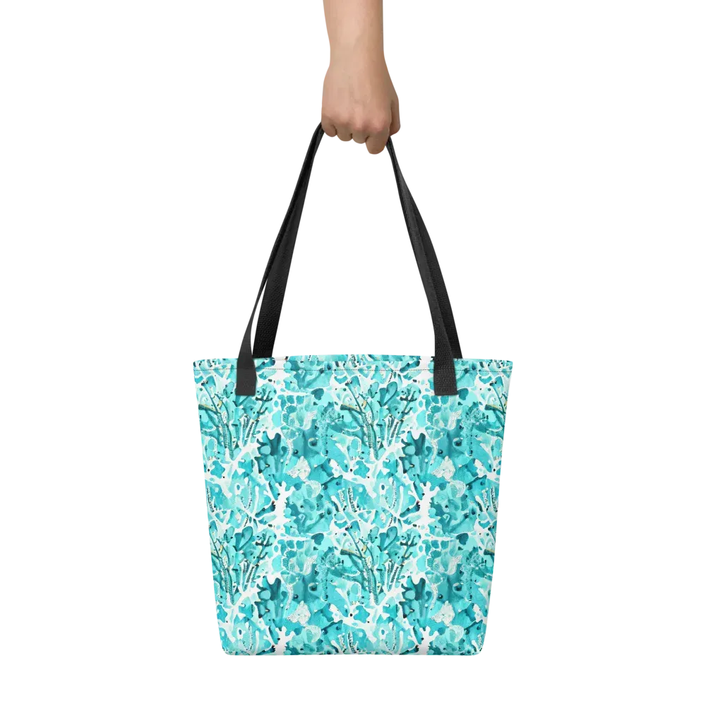Tidal Bloom on Tote Bag — Front