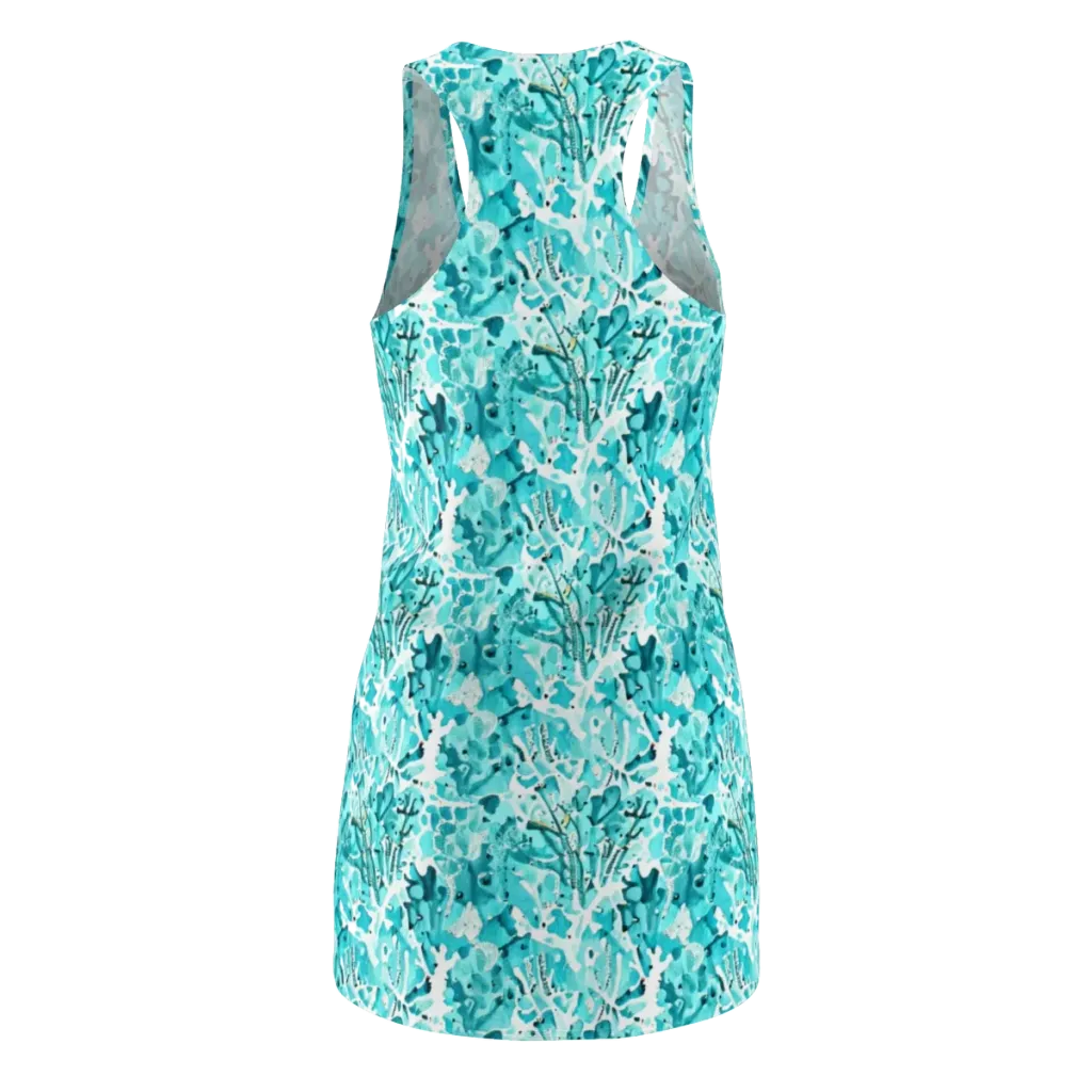 Tidal Bloom on Racerback Dress — Back