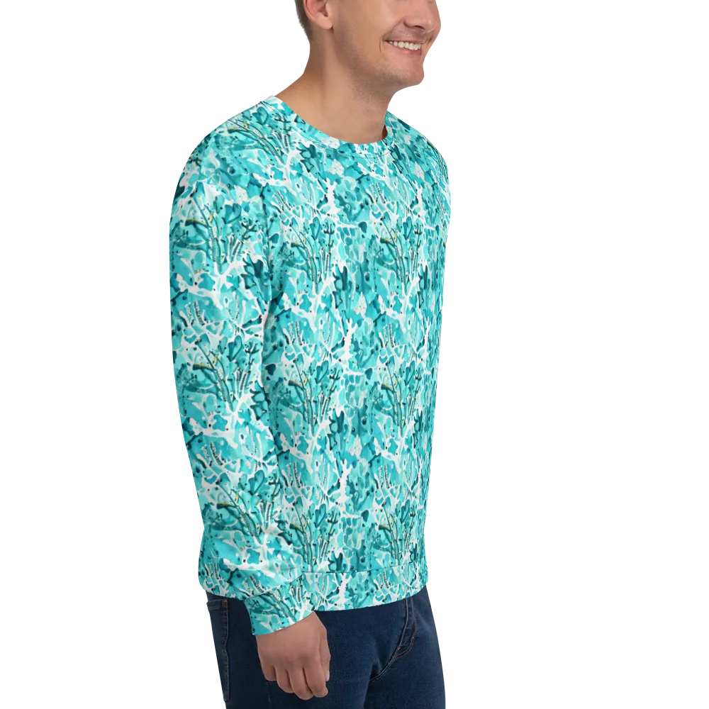Tidal Bloom on Sweatshirt — Right Front