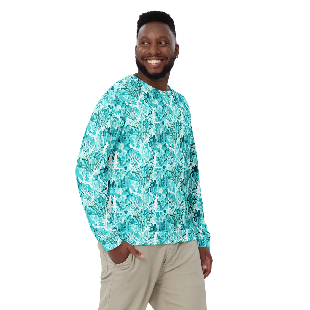 Tidal Bloom on Sweatshirt — Front