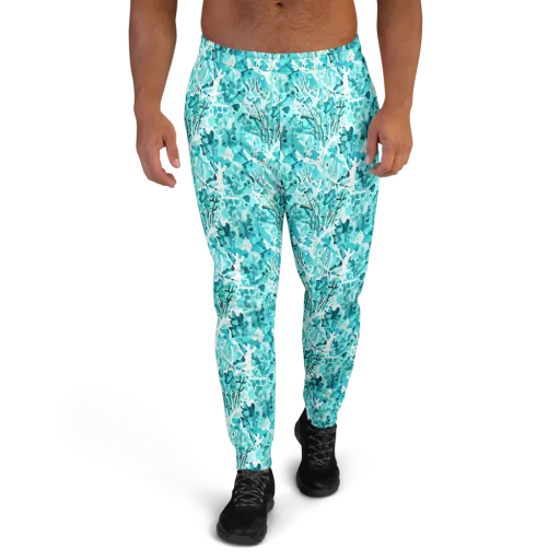 Tidal Bloom on a Men's Joggers