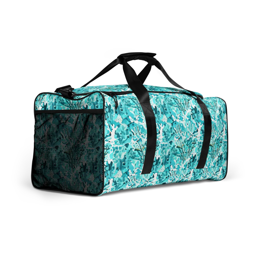 Tidal Bloom on Duffle Bag — Right Front