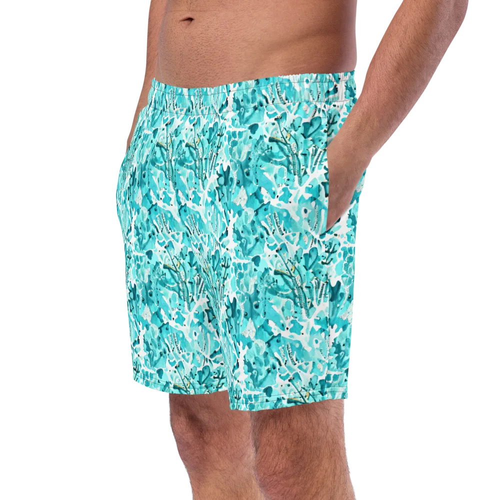 Tidal Bloom on Swim Trunks — Left Front