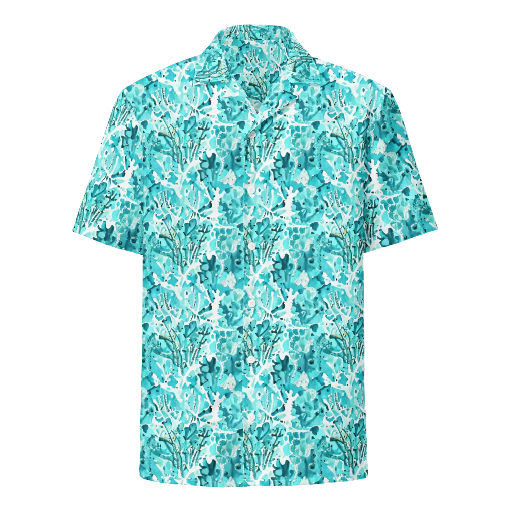 Tidal Bloom on Button Shirt — Front
