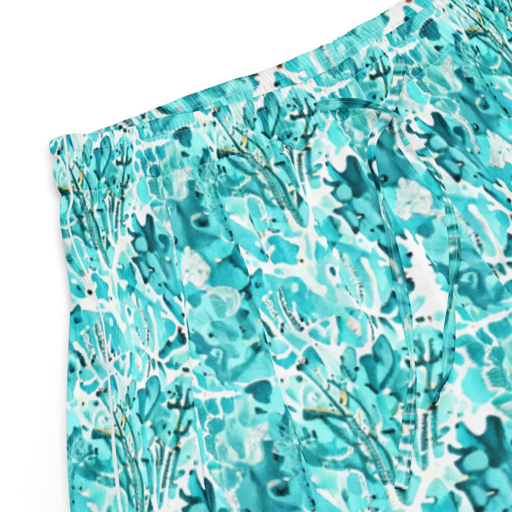 Tidal Bloom on Women's Pajama Shorts — Product details