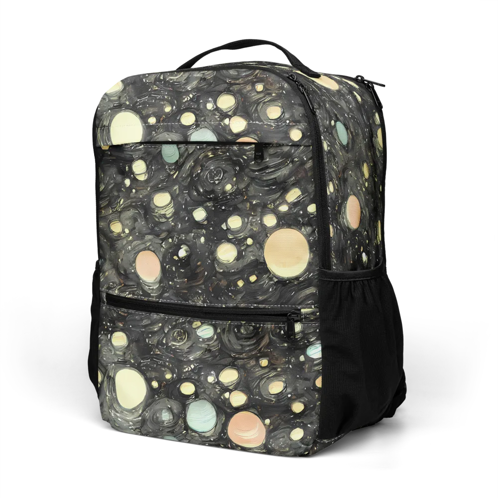 Planetary Ink on Utility Backpack — Left Front
